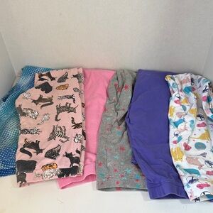 6 piece bundle spotted zebra leggings size 10